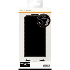 ���C�E�A�E�g iPhone 3G/3GS�p���U�[�P�[�X/�u���b�N RT-P2LC1/B