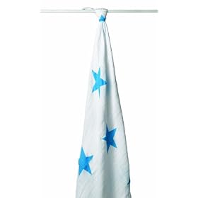 aden + anais �G�C�f���A���h�A�l�C ���X�����R�b�g�� ������� brilliant blue stars wrap-9009