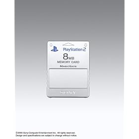 PlayStation 2 ��p�������[�J�[�h(8MB)�T�e���E�V���o�[