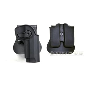 IMI DEFENSE�^�C�v�p�h���z���X�^�[(�x���b�^M92F�p �E) /BK�i�u���b�N�j