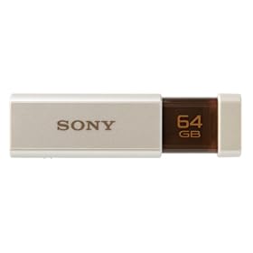 SONY �m�b�N�X���C�h��USB�������[ �|�P�b�g�r�b�g 64GB �n�C�X�y�b�N �z���C�g USM64GLX WA