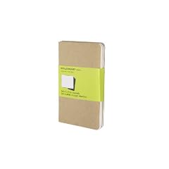 Moleskine Cahier Plain Pocket Journal: Pack