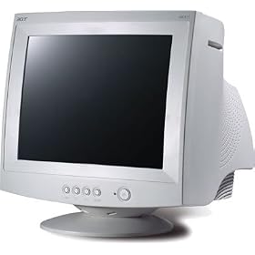 acer 15�C���` �t���b�gCRT���j�^(1024x768/D-Sub15Pin/�z���C�g)