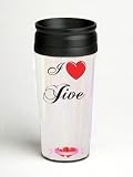  16 oz. Double Wall Insulated Tumbler with I Love Jive - Paper Insert