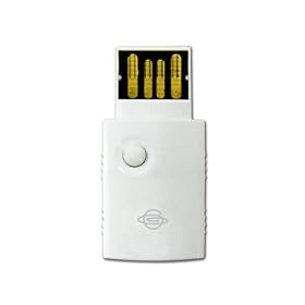 PLANEX 11n/g/b�Ή� WPS�{�^������ 300Mbps�n�C�p���[����LAN USB�A�_�v�^ GW-USMicro300