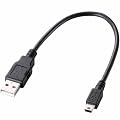 ELECOM PS3�p USB2.0�P�[�u�� �Q�[���p A-miniB�^�C�v 0.25m �u���b�N U2C-GMM025BK