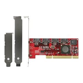 ���l�u�� �C���^�[�t�F�[�X�{�[�h SerialATAII PCI LowProfile�Ή� SATA2I4-LPPCI