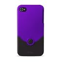 iFrogz iPhone 4 4S ケース 遂にAmazon初登場 Designed in USA ”LUXE Original” パープル／ブラック