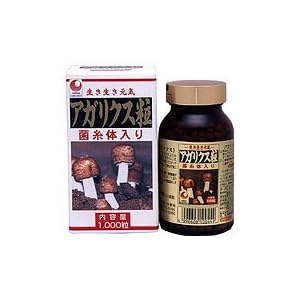 【クリックで詳細表示】アガリクス粒 [1000粒(1粒/125mg)]