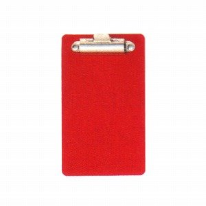 【クリックで詳細表示】共栄プラスチック ミニ用せん挟み レッド Y-95E-R 10セット