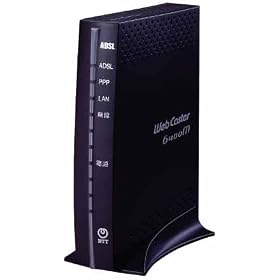 NTT�����{ NTT�����{ Web Caster 6400M 47Mbps���f������ADSL���[�^�[ Web Caster 6400M NTT EAST