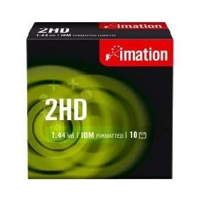 imation�i�C���[�V�����j2HD 3.5�^�t���b�s�[�f�B�X�N 1.44MB 10����