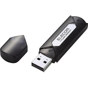 ELECOM USB2.0�t���b�V�������� 512MB �O���t�@�C�g MF-AU2512GT