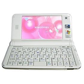 �H�l�� ���o�C��PC KOHJINSHA PM1�V���[�Y AtomZ510 SSD16GB WinXP HomeSP3 �z���C�g PM1WX16SA
