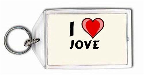  I Love Jove Keychain