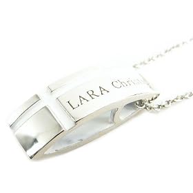 (�����N���X�e�B�[) LARA Christie �����N���X�e�B�[ LARA Christie*�}�����N���X �l�b�N���X P3119-W