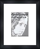  GOLDFRAPP Felt Mountain - Custom Framed Original Ad Reproduction encadrée