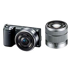 SONY �f�W�^�����J���� �� NEX-5N �_�u�������Y�L�b�g �u���b�N NEX-5ND/B