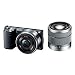 SONY �f�W�^�����J���� �� NEX-5N �_�u�������Y�L�b�g �u���b�N NEX-5ND/B