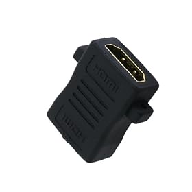 PLANEX HDMI�����p�A�_�v�^ (�t���b�g�^�C�v) PL-HDMI-FFF