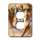  Digital Artwork Design - Madonna - Light Switch Covers - 2 plug outlet cover