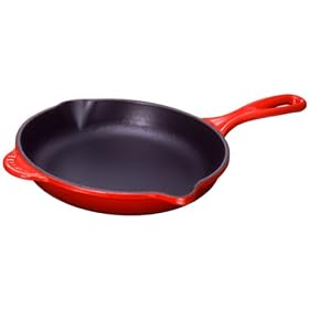 Le Creuset �X�L���b�g 20cm �`�F���[���b�h