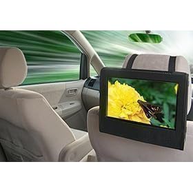 GREEN HOUSE 7�^ �|�[�^�u��DVD�v���[���[��p �ԍڗp�z���_�[ GH-PDV7-CH