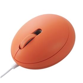 ELECOM USB 3�{�^�� ���w���}�E�XEGG MOUSE (�I�����W) M-EGURDR