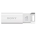 SONY �m�b�N�X���C�h��USB�������[ �|�P�b�g�r�b�g 4GB �z���C�g �L���b�v���X USM4GP W
