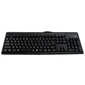 【クリックで詳細表示】アクロス USB/PS2防水フルキーボード ASB-WPKB： パソコン・周辺機器