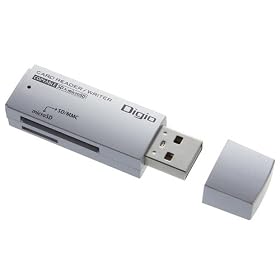 ���A�X SD&�}�C�N��SD�p�J�[�h���[�_�[/���C�^�[ �V���o�[ CRW-SD42SL