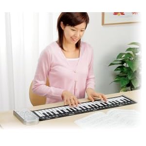 【クリックでお店のこの商品のページへ】うきうきロールピアノ AY-8625