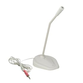PLANEX Skype��C���^�[�l�b�g�d�b�A�j�R�j�R����̉������͂ɍœK! ���^�X�^���h�}�C�N PL-MIC01