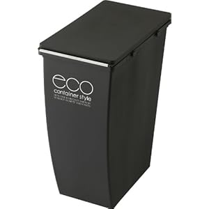 【クリックで詳細表示】リス『連結できるキッチンペール』 コンテナスタイル2 CS2-20JF カカオブラック： ホーム＆キッチン