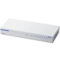 Logitec �M�K�r�b�g�C�[�THUB 8�|�[�g �d������ ���^�� LAN-GSW08P/MA