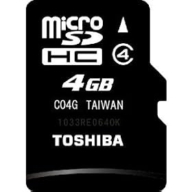 �V���i�� �y4GB�z ���� CLASS4�Ή� microSDHC�J�[�h �n�C�X�s�[�h�^�C�v SD-C04GR6W4