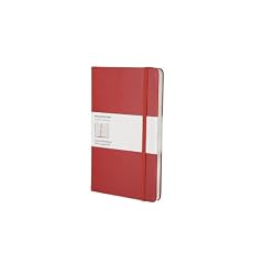 Moleskine Squared Notebook Large, Hard Red (Moleskine Legendary Notebooks)