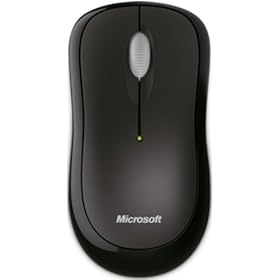 �}�C�N���\�t�g ���C�����X �I�v�e�B�J�� �}�E�X Wireless Mouse 1000 �u���b�N 2TF-00006