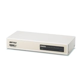 BUFFALO 8�|�[�g �X�C�b�`���OHUB ����➑�/�d���������f�� LSW3-TX-8NS/WH