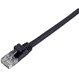 ELECOM �v���e�N�^�t��Gigabit�C�[�T�l�b�gLAN�P�[�u��(��)1m LD-GP/BK1 �G���R�� (6���̊��z) 390