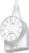 WH3111WP �_�C�����^�C�}�[ 11���Ԍ`1m�R�[�h�t �z���C�g