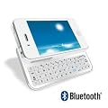 �y���z Bluetooth2.0 �R���p�N�g�X���C�h��Bluetooth�~�j�L�[�{�[�h iPhone4S/4 ���Ή� �P�[�X��̌^���f�� �z���C�g