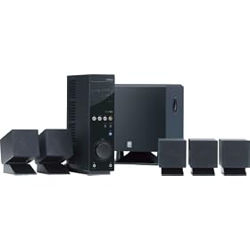 ���}�n CinemaStation �z�[���V�A�^�[�V�X�e�� 5.1ch �u���b�N TSS-20(B)