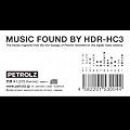 MUSIC FOUND BY HDR-HC3