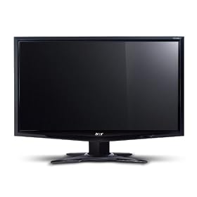 acer G�V���[�Y 24�C���`���C�hTFT���j�^ 1920x1080 D-Sub15pin DVI-D24pin(HDCP�Ή�) �X�s�[�J�[ �u���b�N�t G245Hbmd