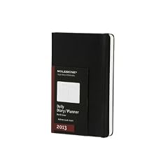 Moleskine 2013 12 Month Daily Planner Black Hard Cover Large (Moleskine Diaries)