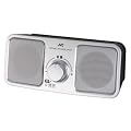 JVC �|�[�^�u���X�s�[�J�[ �V���o�[ SP-A55-S