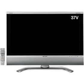 SHARP AQUOS 37V�^ �n��EBS�E110�xCS�f�W�^���n�C�r�W�����t���e���r LC-37AD5