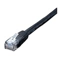 iBUFFALO �M�K�r�b�g�Ή�LAN�P�[�u�� 1m �u���b�N [�t���X�g���[�V�����t���[�p�b�P�[�W(FFP)] ETPC5E1BKAF