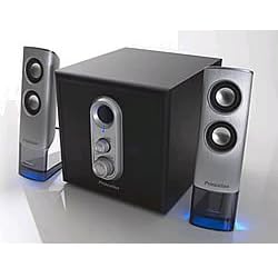 Princeton 2.1ch�A���~�j�E���X�s�[�J�[�V�X�e�� PSP-516L